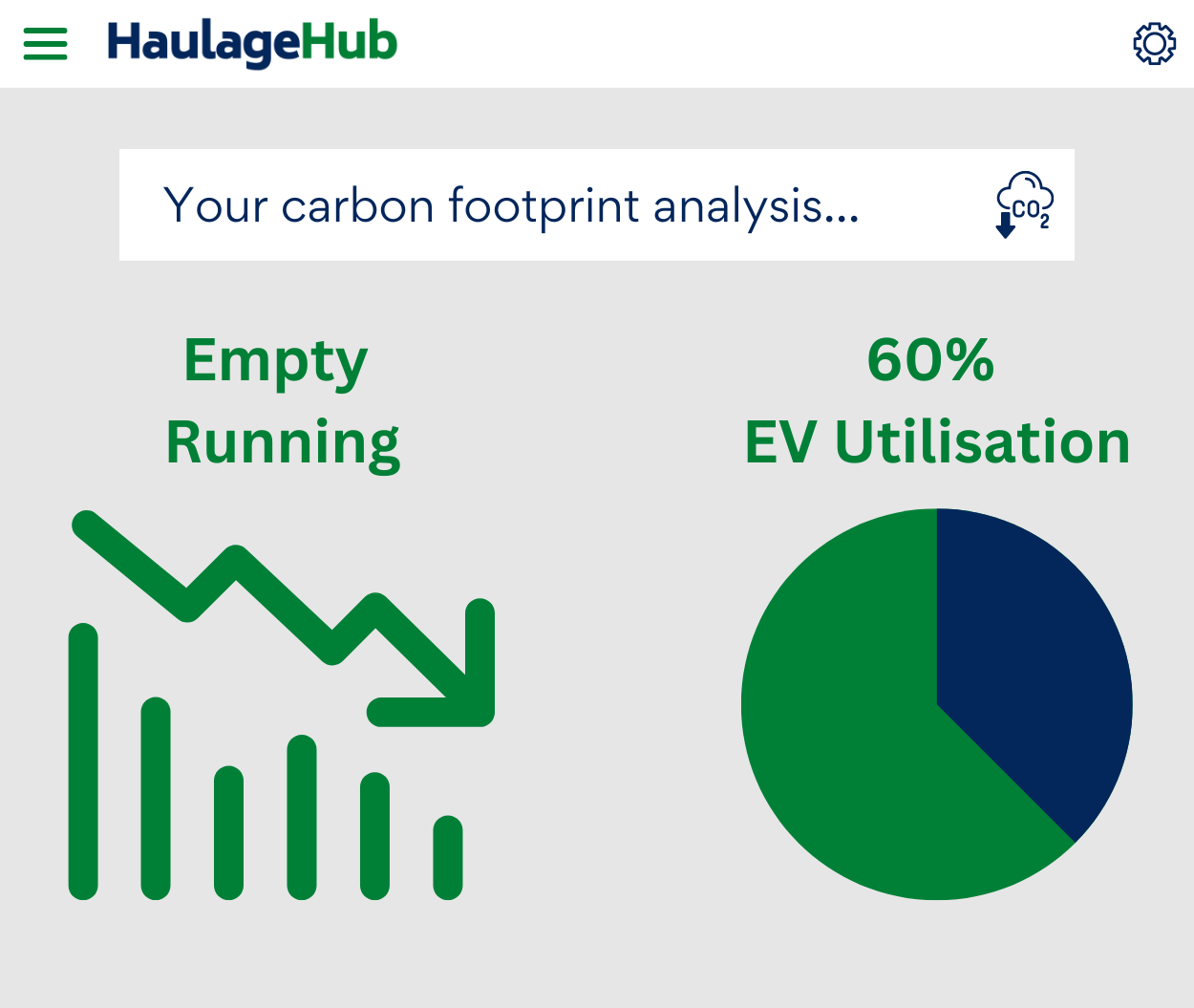 HaulageHub Carbon Footprint Tracker